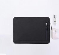 Túi chống sốc macbook 13 và 13,3 inh cao cấp lót dày, công nghệ giảm chấn bảo vệ laptop, chống va đập máy tính an toàn hiệu quả - Đen