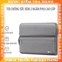 Túi chống sốc Macbook Air, Macbook Pro, Laptop 15 inch BUBM kèm 2 ngăn phụ cao cấp  crushta