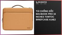 Túi chống sốc Macbook Pro 16 inches Tomtoc Briefcase A14E2