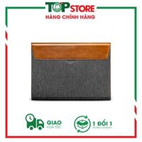 TÚI CHỐNG SỐC TOMTOC- H15-E02Y PREMIUM LEATHER FOR MACBOOK PRO 15 NEW GRAY