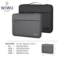 Túi Chống Sốc WiWu Pilot Laptop Sleeve cho Laptop , Ultra book , Macbook Air , Pro M1 / M2 / 13.3 / 14.2 / 15.4 /16 inch