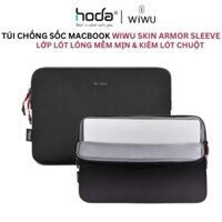 Túi Chống Sốc WIWU Skin Armor Sleeve Siêu Mỏng Chống Trầy Xước, Thấm Kiêm Lót Chuột Laptop macbook, Surface 13 - 16 inch