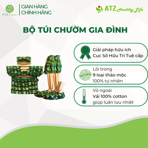 Túi chườm bắp chân thảo mộc ATZ Healthy Life
