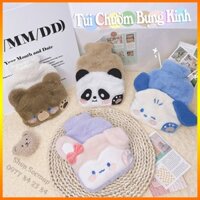 Túi Chườm Bụng Kinh Đa Năng Hình Dễ Thương Kute 400ml, Túi Chườm An Toàn Tiện Lợi