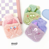 Túi chườm giữ nhiệt bọc vải Monster má hồng 16x23