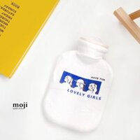 Túi chườm giữ nhiệt bọc vải Have fun lovely girls 13x21