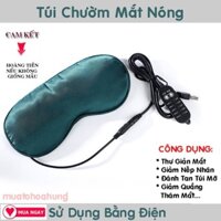 Túi Chườm Mắt Ngải Cứu Thảo Dược Nóng Sử Dụng Bằng Điện Giúp Thư Giản, Giảm Nếp Nhăn, Mỏi Mắt