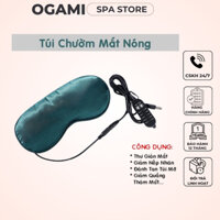TÚI CHƯỜM MẮT NGẢI CỨU Thảo Dược Làm Nóng Tự Động Có Điều Khiển Nhiệt Độ Hẹn Giờ