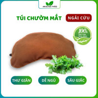 Túi chườm mắt thảo dược Ngải Cứu, giảm đau mỏi mắt, dễ ngủ, sâu giấc - An Dược Thảo