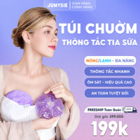 Túi Chườm Ngực Jumysie - Thông Tắc Tia Sữa Cho Mẹ - Chườm Nóng Lạnh, Kích Sữa, Giảm Đau