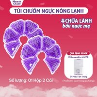 Túi Chườm Ngực Mama's Choice, Chườm Nóng Lạnh Giúp Mẹ Thông Tắc Tia Sữa, Kích Sữa, Giảm Đau Ti Hiệu Quả, Hộp 2 Túi