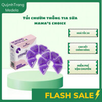 Túi chườm ngực nóng lạnh thông tia sữa Mama's Choice, giúp mẹ kích sữa, giảm đau (Hộp 2 cái)
