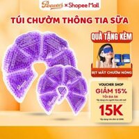 Túi chườm ngực PEEWEES hỗ trợ thông tia sữa, kích sữa, giảm đau tức ngực, có thể chườm nóng hoặc lạnh, 1 hộp gồm 2 chiếc