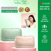 Túi Chườm Nóng Cao Cấp DELADEP, Túi Sưởi Sạc Điện Tự Ngắt An Toàn, Có Thể Giữ Ấm Lên Đến 8H Chất Liệu Nhung Lông Mềm Mại