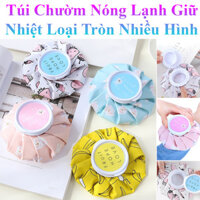 Túi Chườm Nóng Lạnh Giữ Nhiệt Loại Tròn Nhiều Hình