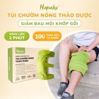 Túi Chườm Nóng Thảo Dược Giảm Đau Đầu Gối Hapaku - Giảm Nhức Mỏi Khớp Gối, Làm Nóng Bằng Lò Vi Sóng