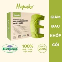 Túi chườm nóng thảo dược giảm đau khớp gối dùng lò vi sóng - Hapaku - Túi chườm đầu gối vi sóng