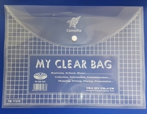 Túi đưng giấy tờ Clear A4