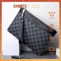 Túi Clutch Nam Caro L V DAISHU da mịn cao cấp dáng Hàn Quốc 21SHOTS