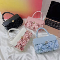 Túi C.N.K hoa quai cầm (ib shop chọn màu nhé)