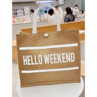 Túi Cối Có Quai Xách,Đi Biển ,Đi Chơi,DuLich