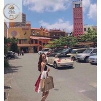 Túi cói đi biển túi cói MERCI hot hit