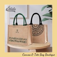 Túi Cối Thời Trang Vintage - Ố Là La Canvas & Tote Bag Collection