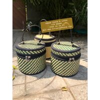 Túi Cói, Túi Xách Đựng Mỹ Phẩm, Giỏ Đựng Đồ Đa Năng -Thủ Công Mỹ Nghệ Chuẩn Đẹp