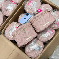 Túi cốp đựng mỹ phẩm vince màu hồng