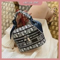 Túi cốp túi đeo chéo thổ cẩm khăn lụa quấn quai có dây đeo chéo thời trang Hand Bag