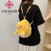 Túi COVIEEZB Gudetama, Ba lô trứng lười sáng tạo hoạt hình, Túi mềm mại dễ thương ngộ nghĩnh sang trọng cho bé gái