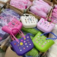 Túi Cross Stick 5 Màu Siêu Xinh Tặng FULL Chram Ngẫu Nhiên, Túi Sách Đi Biển Đi Chơi Đi Du Lịch Đi Tập 2024- TRUST