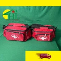 Túi Cứu Thương Màu Đỏ Cỡ Nhỏ 23x15x15cm - Túi Y Tế