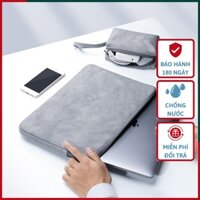 Túi Da Chống Sốc Không Thấm Nước Để Latop/Macbook Cặp Da Thời Trang Đựng LapTop Chống Va Đập 13,14,16
