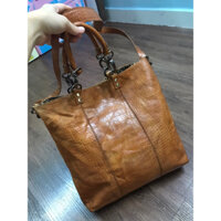 Túi da dập vân( đã qua sử dụng)