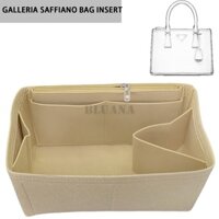 Túi da Galleria Saffiano Phụ kiện Chèn nỉ Người tổ chức Tote Liner Túi bên trong D312