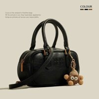 Túi da hộp hai quai phong cách nặng động Túi xinh sang chảnh - CZ9705 Bag Nữ