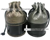 Túi da máy ảnh quảng cáo SLR ống kính trường hợp da túi bảo vệ chai nước cốc trường hợp bảo vệ tai nghe trống túi da