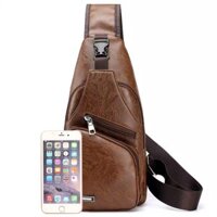 Túi Da Nam Cao Cấp,Túi Đeo Chéo Nam Thời Thượng nhất 2019