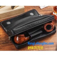 Túi da Pedestrian đựng tẩu hút thuốc lá sợi