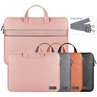 Túi Da PU Chống Sốc Cho MacBook Pro13 14 16inch Air M2 M1 A2681 A2337 A2338 Air13 A2179 A1932 A1466 Retina A1502 A1708 A2251 A2289 A1706