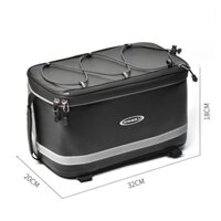 Túi da PU đựng đồ gắn yên xe đạp sức chứa lớn tiện dụng 12 inch