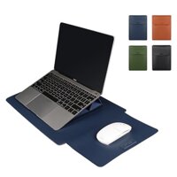Túi Da PU Đựng Laptop Chống Thấm Nước Thời Trang Cho macbook air 13.3 14.1 15.4 inch
