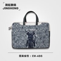 Túi Da pu Đựng laptop Chống Sốc Chống Thấm Nước Họa Tiết Hoạt Hình Cho Nam Và Nữ 13.3 14.1 15 15.6 16.1 17.3inch