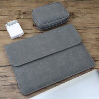 Túi Da PU Đựng Laptop Chống Sốc 2022 13 14 15 inch Cho MacBook Air 13 Case 2020 M1 Pro 14 15 16 2021 inch