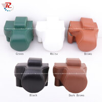 Túi Da Pu Đựng Máy Ảnh Canon EOS R50 Canon EOS R50 Với Ống Kính 18-45mm