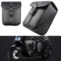 Túi da treo xe máy classic hộp vuông treo hông xe máy cỡ nhỏ kích thước 22x18x10cm da PU chống nước