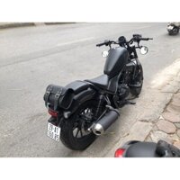 Túi da treo xe máy