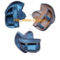 Túi da treo xe moto xe đạp thời trang phù hợp cho xe win xe 67 xe cafe racer xe độ chất liệu da mềm mịn chống nước tốt