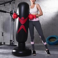 Túi đấm bốc bơm hơi GOUDAI 160cm Đạo cụ huấn luyện Taekwondo Trẻ em
